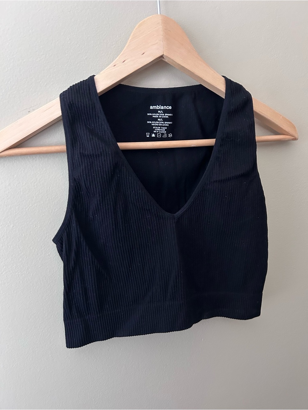Ambiance Black Medium/Large Top